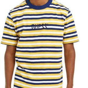 Guess Logo Graphic Stripe T-Shirt